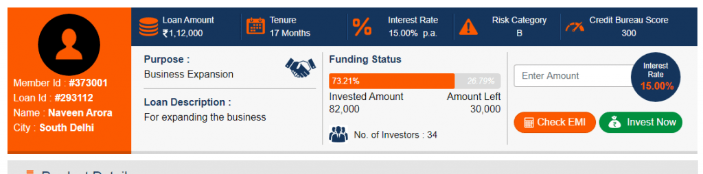 business loan