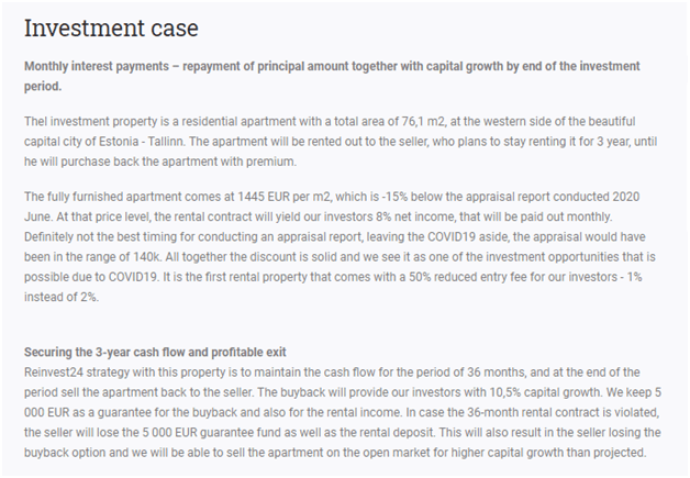 investment case