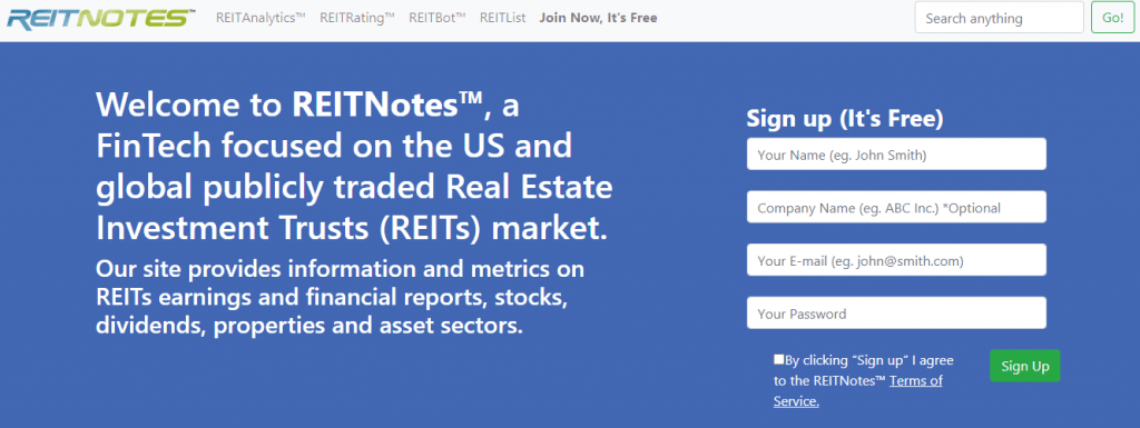 REIT Notes