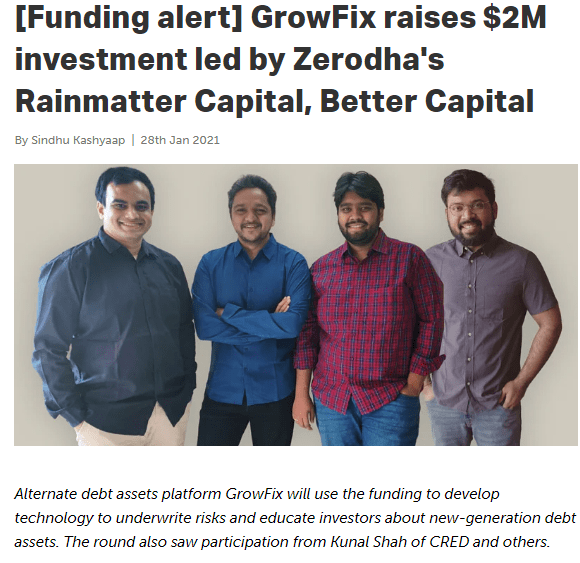 Growfix funding