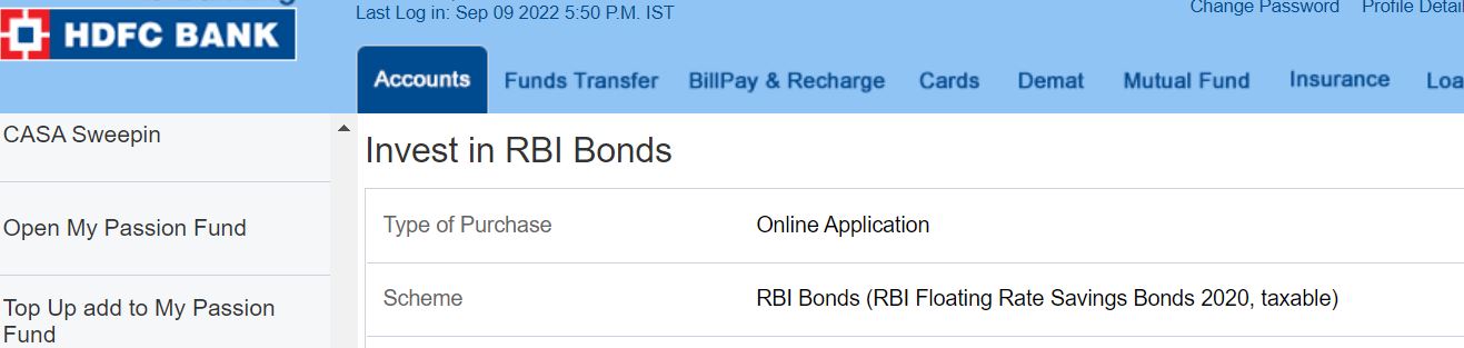 RBI Bonds
