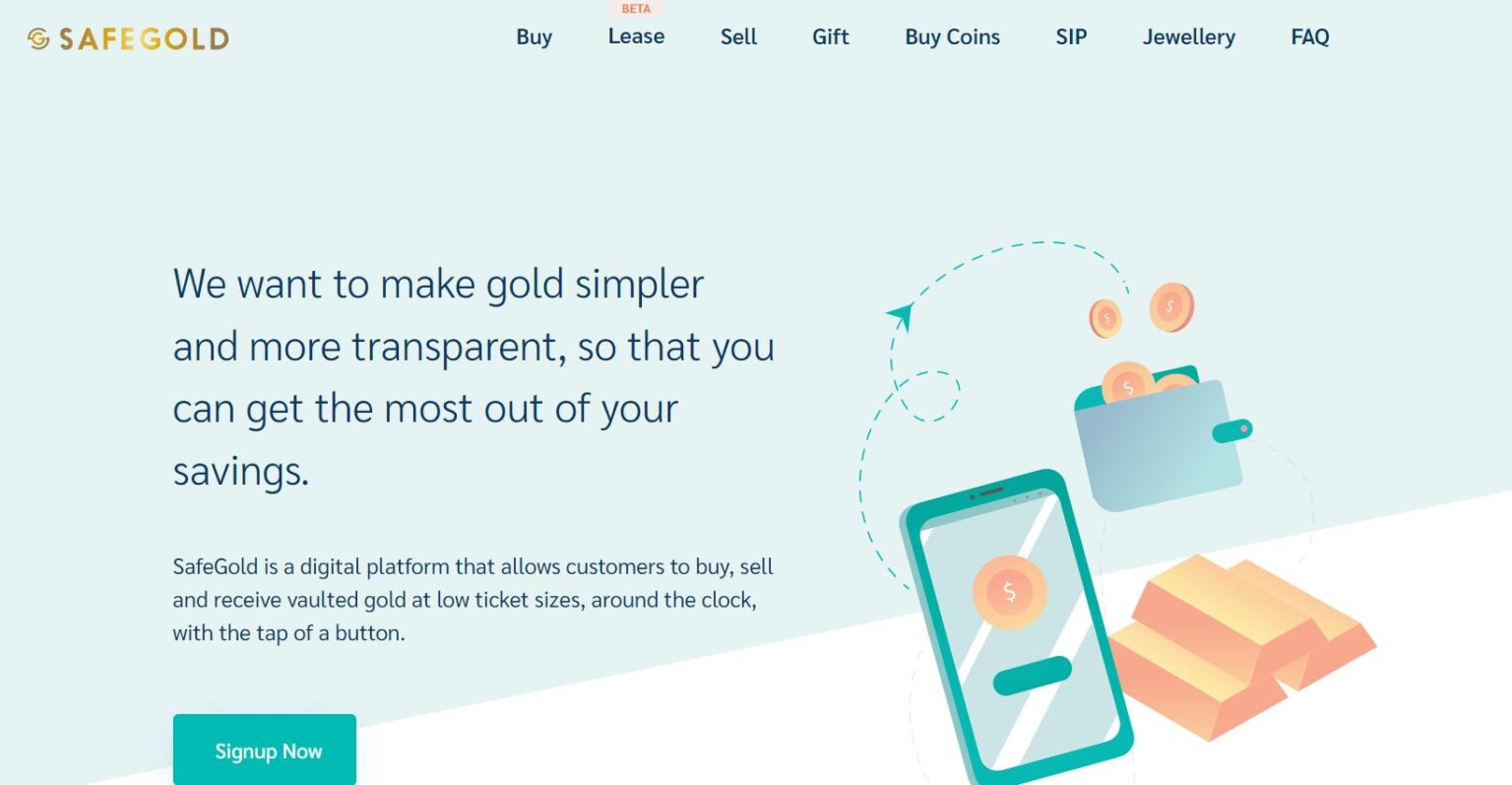 Safegold Review Digital Gold Investment Random Dimes