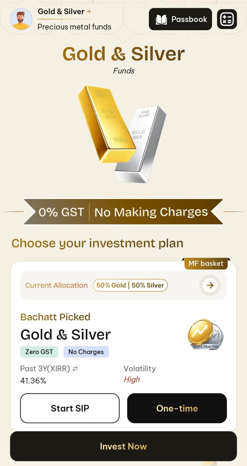 Bachatt Silver & Gold